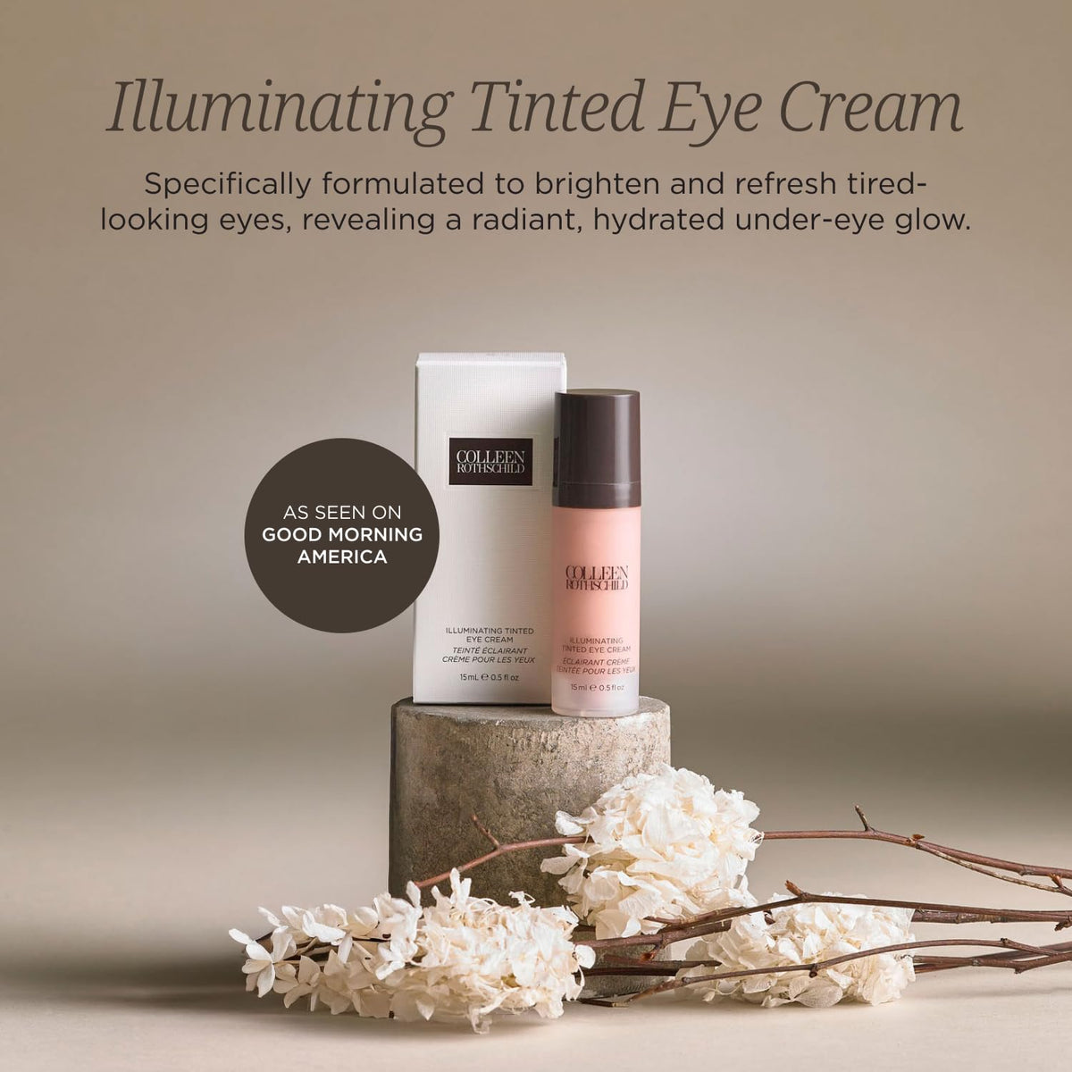Colleen Rothschild close-up of cream texture revealing silky hydration benefit