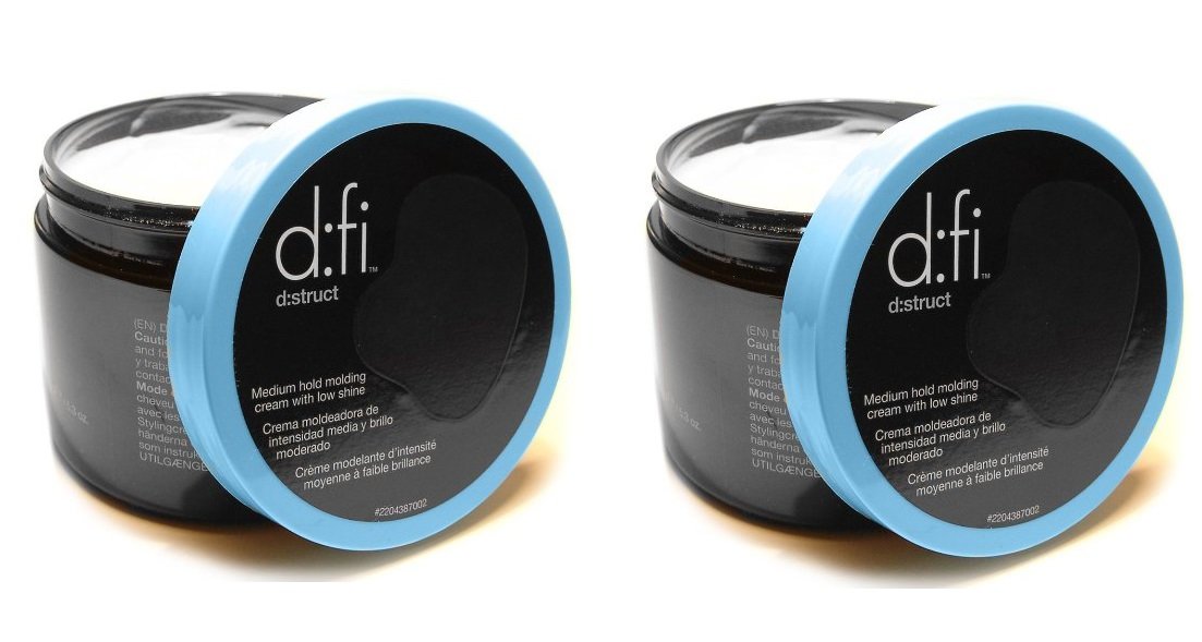 Colomer D:fi Hair Distruct front packaging showing two 2.65 oz tubs and product labeling for convenience