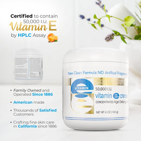 Colonial Dames label ingredients closeup highlighting vegan, paraben-free benefit