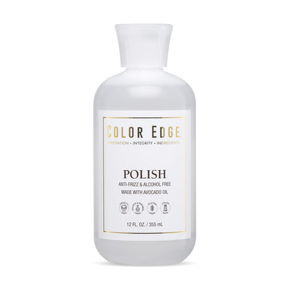 Color Edge bottle front view showing label and 12oz size for clear identification