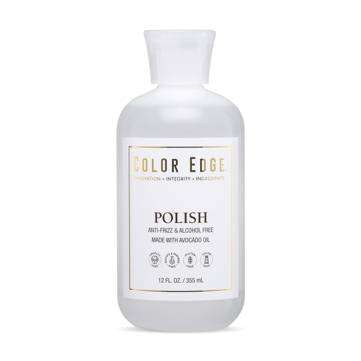 Color Edge bottle front view showing label and 12oz size for clear identification
