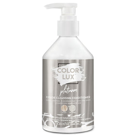 Color Lux front bottle shot showing label and size, highlights convenience