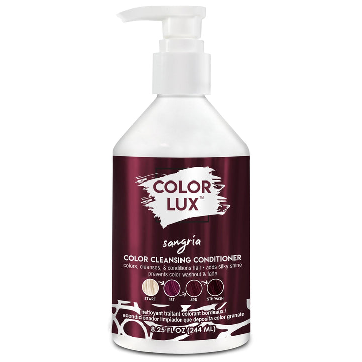 Color Lux Sangria front packaging showing bottle and label for shelf appeal