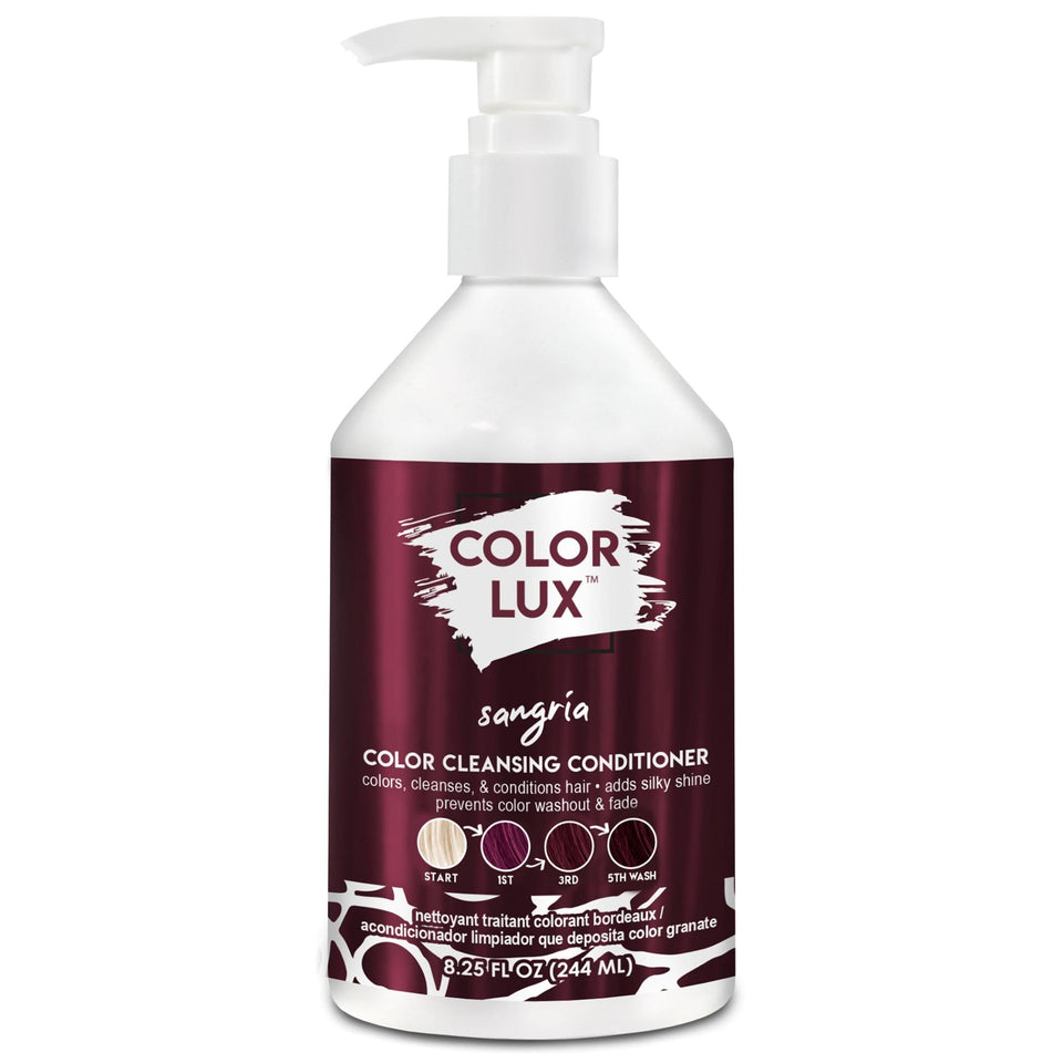 Color Lux Sangria front packaging showing bottle and label for shelf appeal