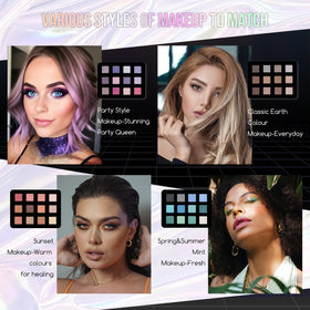 Color Nymph concealers, blushes and contour powder up close, blendable formulas
