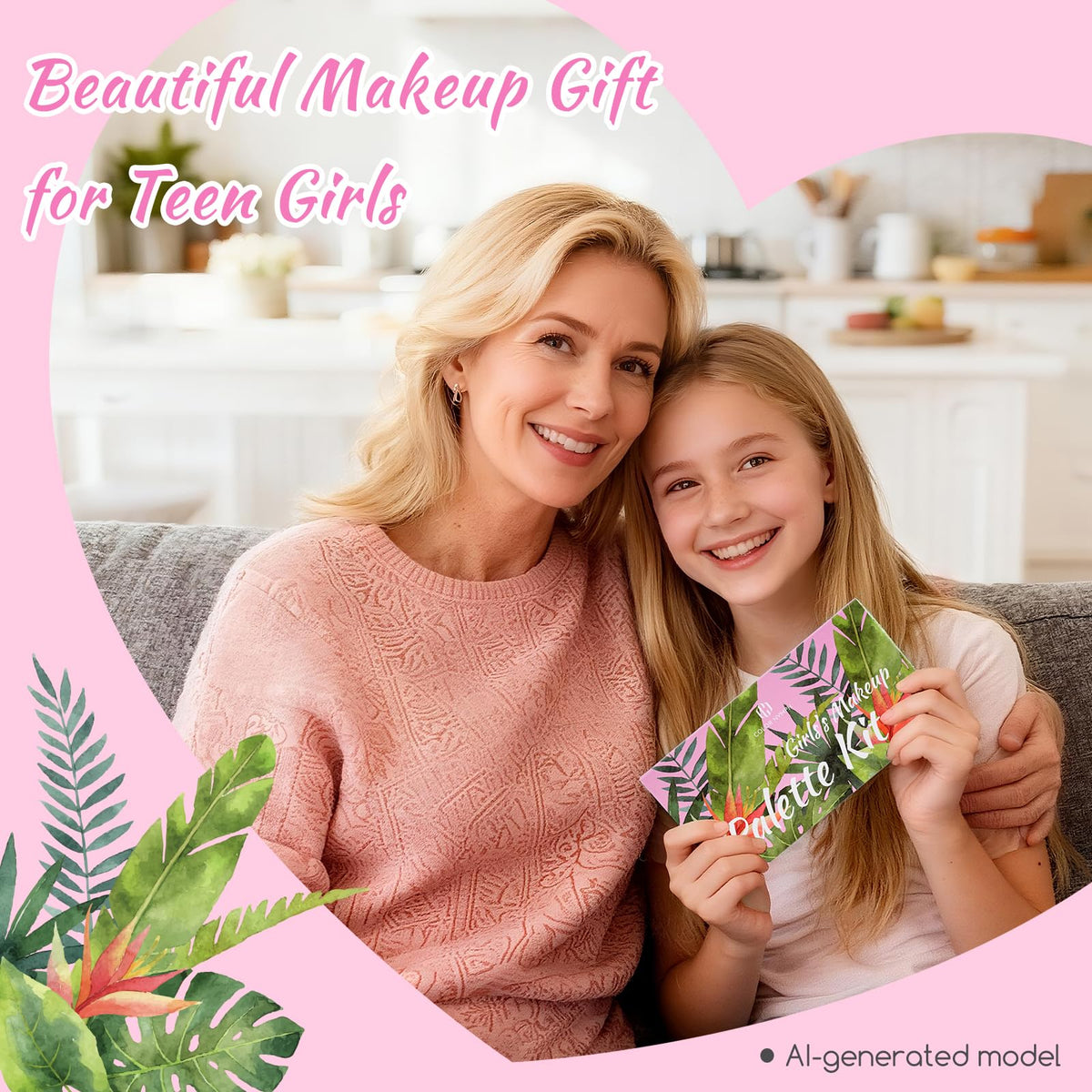 Color Nymph palette on sleepover table showing gift-ready presentation