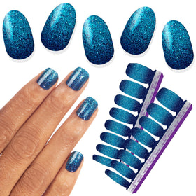 Color Street front packaging showing High Tide ombre and benefit of ready-to-wear nails
