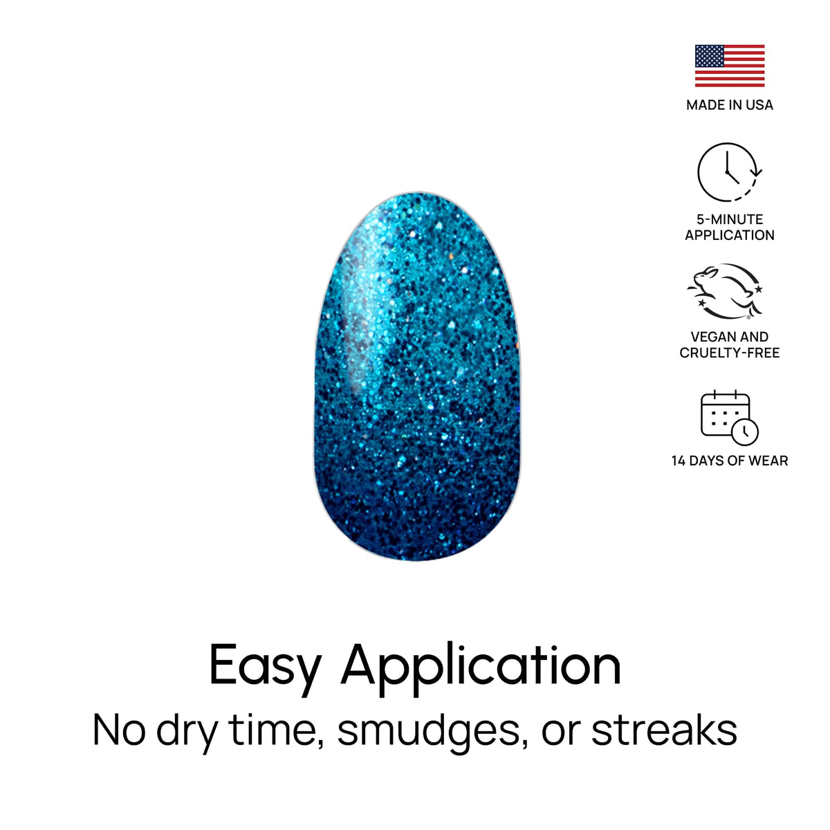 Color Street size comparison on fingers demonstrating tailored fit for nails