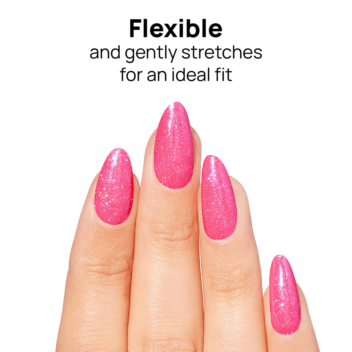 Color Street nail reflecting blue flash shimmer for dynamic light-play and depth