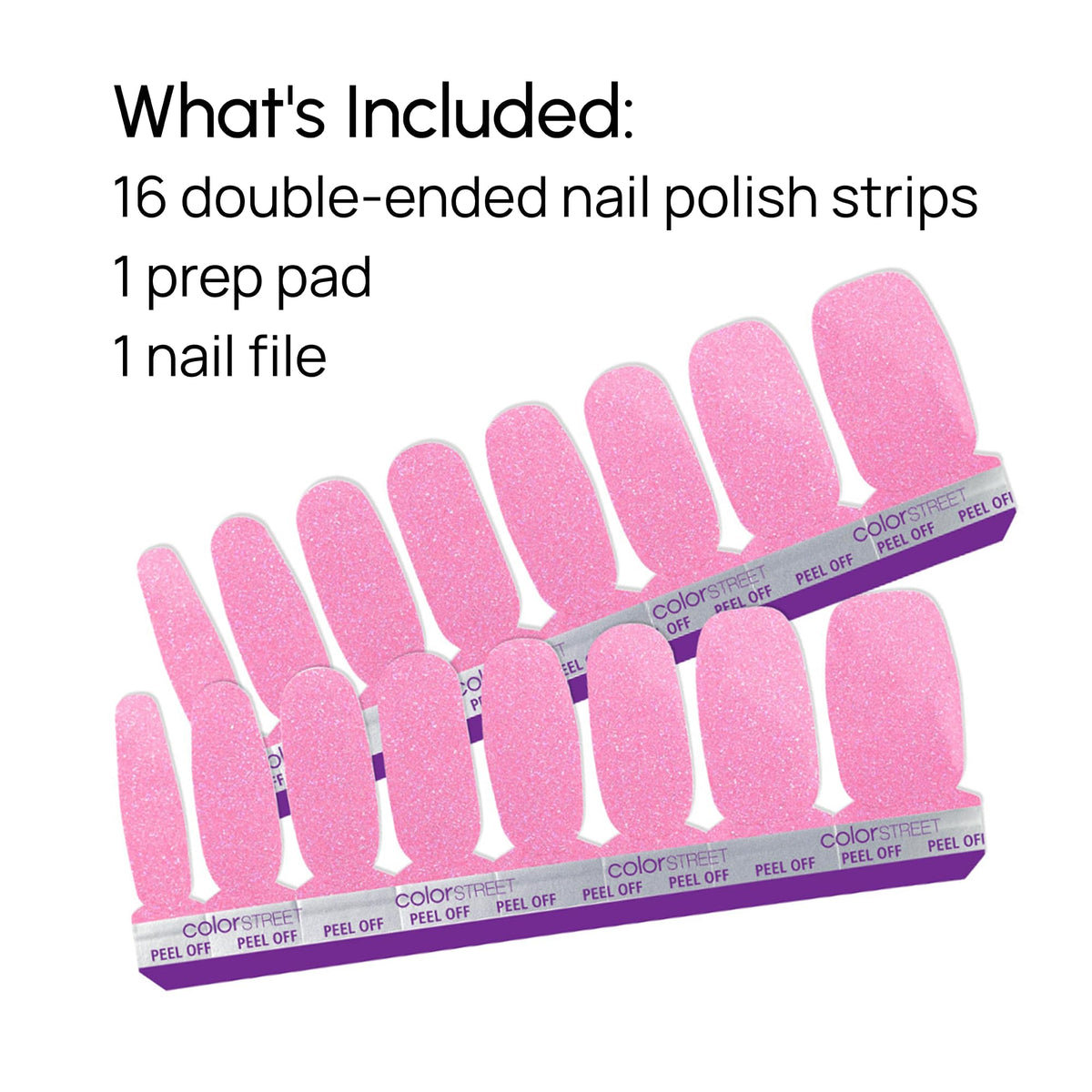 Color Street finished manicure in a party setting showing salon-quality shine benefit