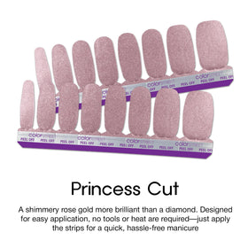 Color Street applying strip in hand for quick, mess-free manicure