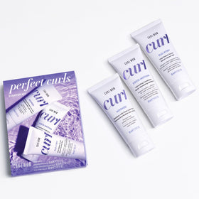 COLOR WOW starter set front packaging showing three travel bottles and kit benefit
