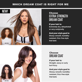 COLOR WOW after blow-dry showing glossy, glassy finish and long-lasting shine