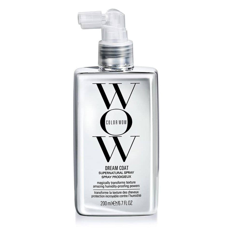 COLOR WOW front packaging showing bottle and branding, highlights professional finish