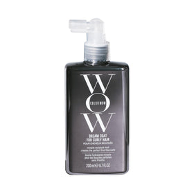 COLOR WOW front packaging showing bottle and label, highlights one-step styling benefit