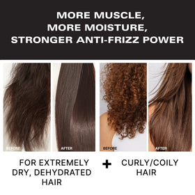 COLOR WOW texture on hair strand demonstrating sealed frizz-free finish