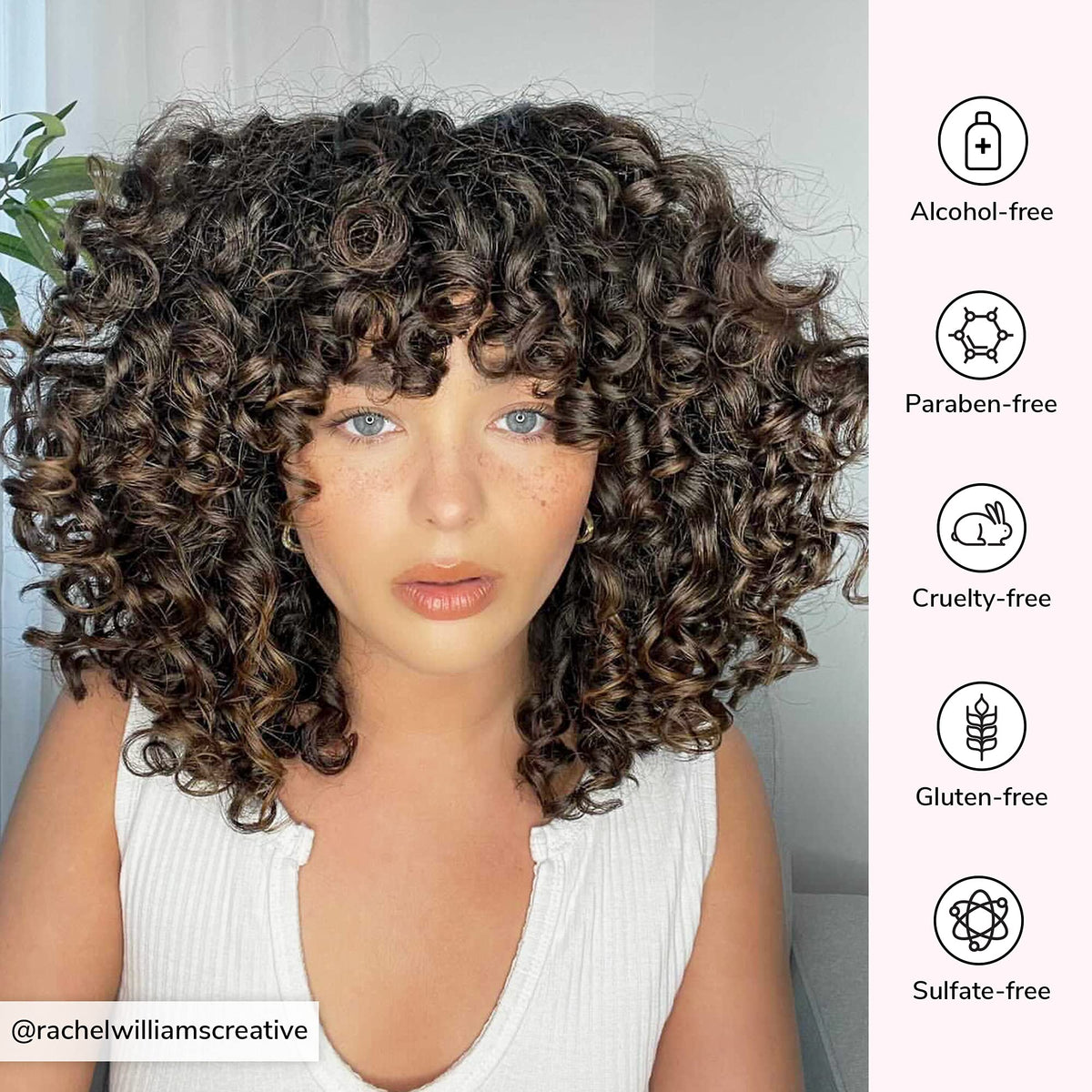 COLOR WOW Dream Coat texture dispensed to show smooth, non-sticky finish
