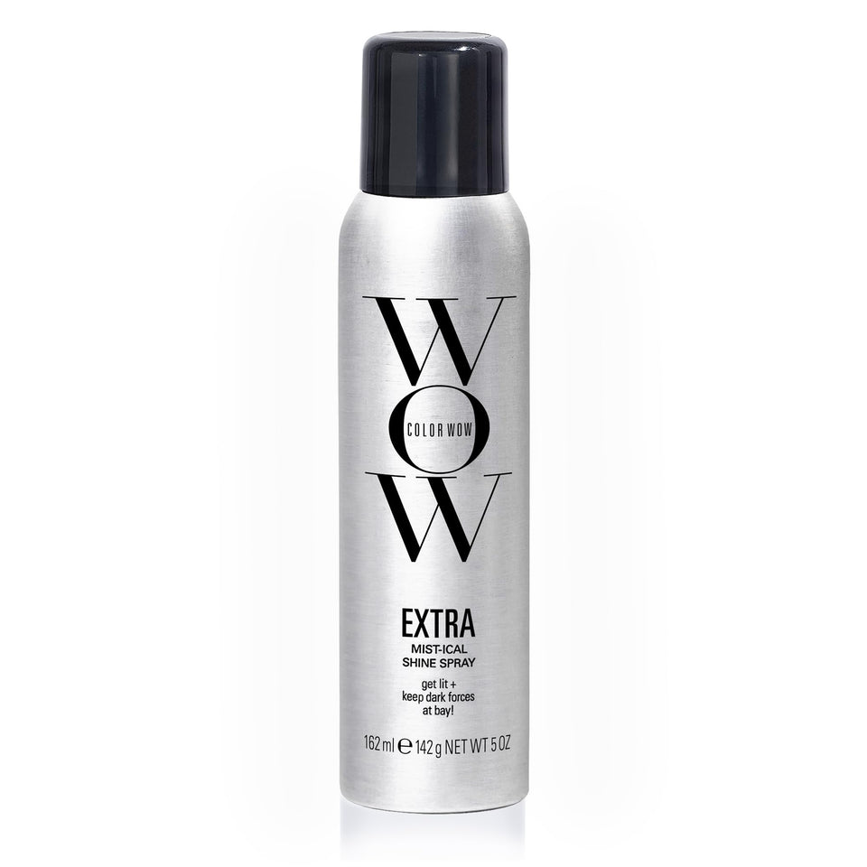 COLOR WOW front packaging showing bottle and label, highlights quick shine