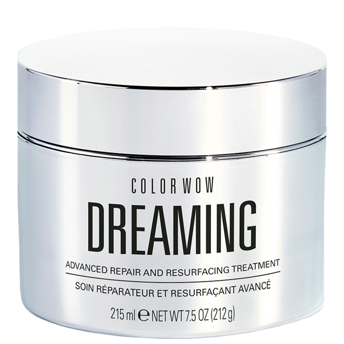 COLOR WOW front packaging showing product tube and branding with clear benefit