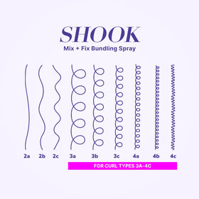 COLOR WOW applied to damp curls to define shape and reduce frizz instantly