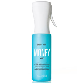 COLOR WOW Money Mist front packaging showing sleek bottle and branding for easy identification and convenience