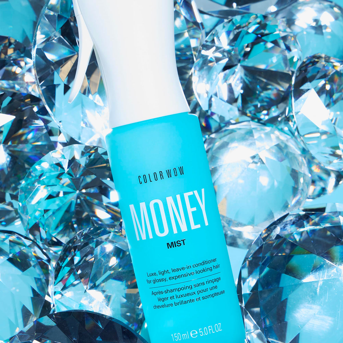 COLOR WOW Money Mist spray action mist creating even coverage and effortless application for styling ease