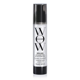 COLOR WOW front bottle showing sleek packaging and quick shine benefits