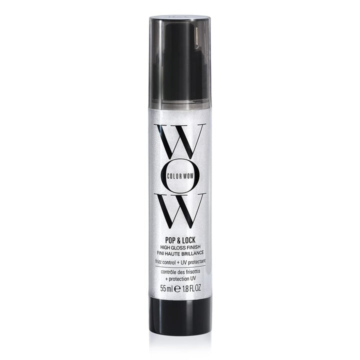 COLOR WOW front bottle showing sleek packaging and quick shine benefits
