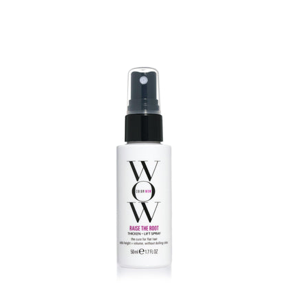 COLOR WOW Raise the Root front packaging showing lift benefit