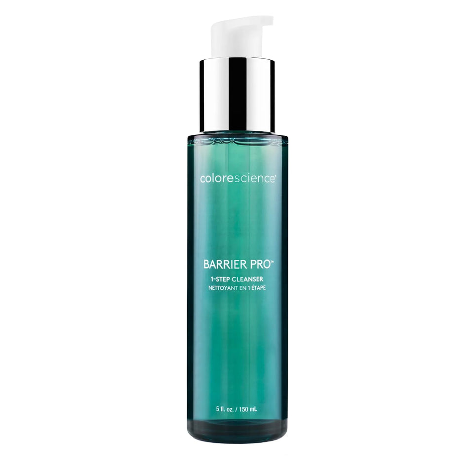Colorescience front packaging of Barrier Pro cleanser showing product and benefit of balanced skin