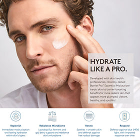 Colorescience pump dispense showing measured amount and easy application benefit