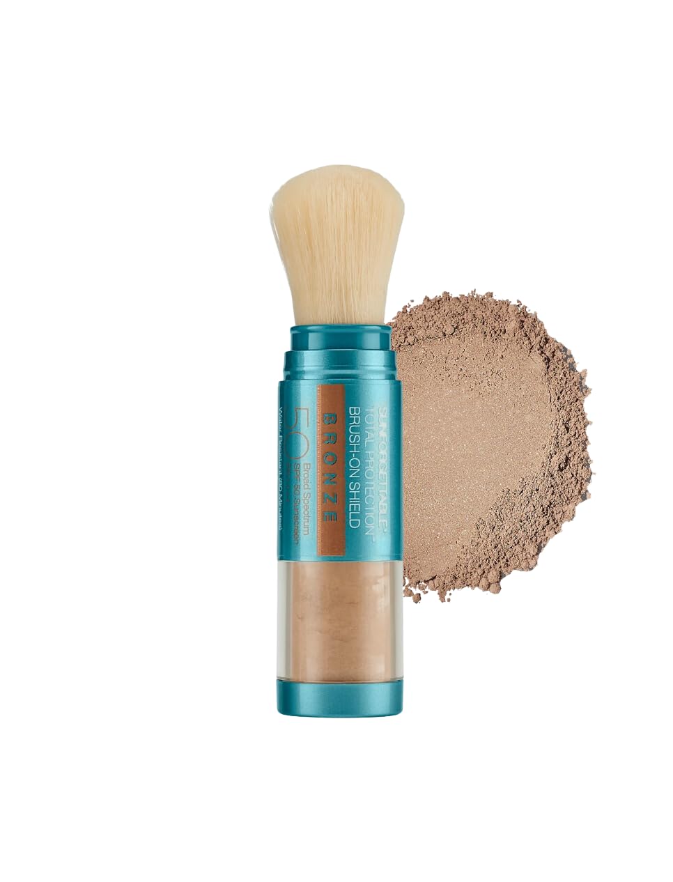 Colorescience front packaging showing product and SPF50 protection benefit