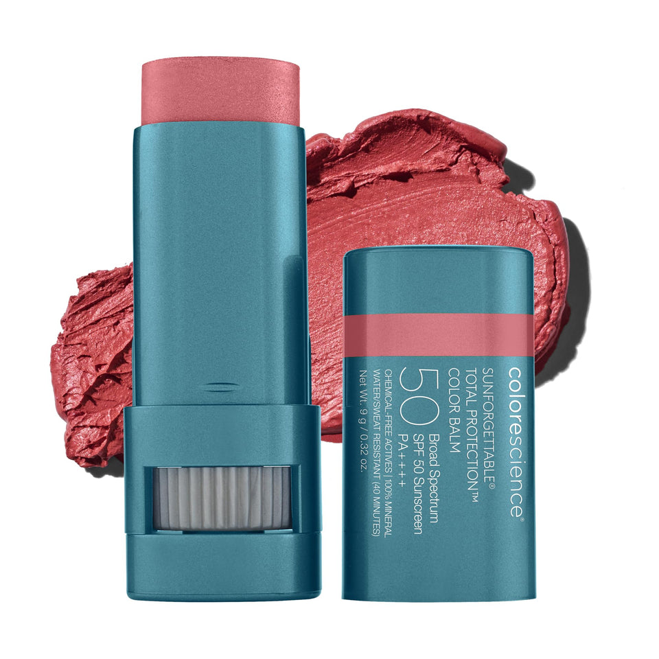 Colorescience front packaging showing Pink Sky shade and SPF benefit