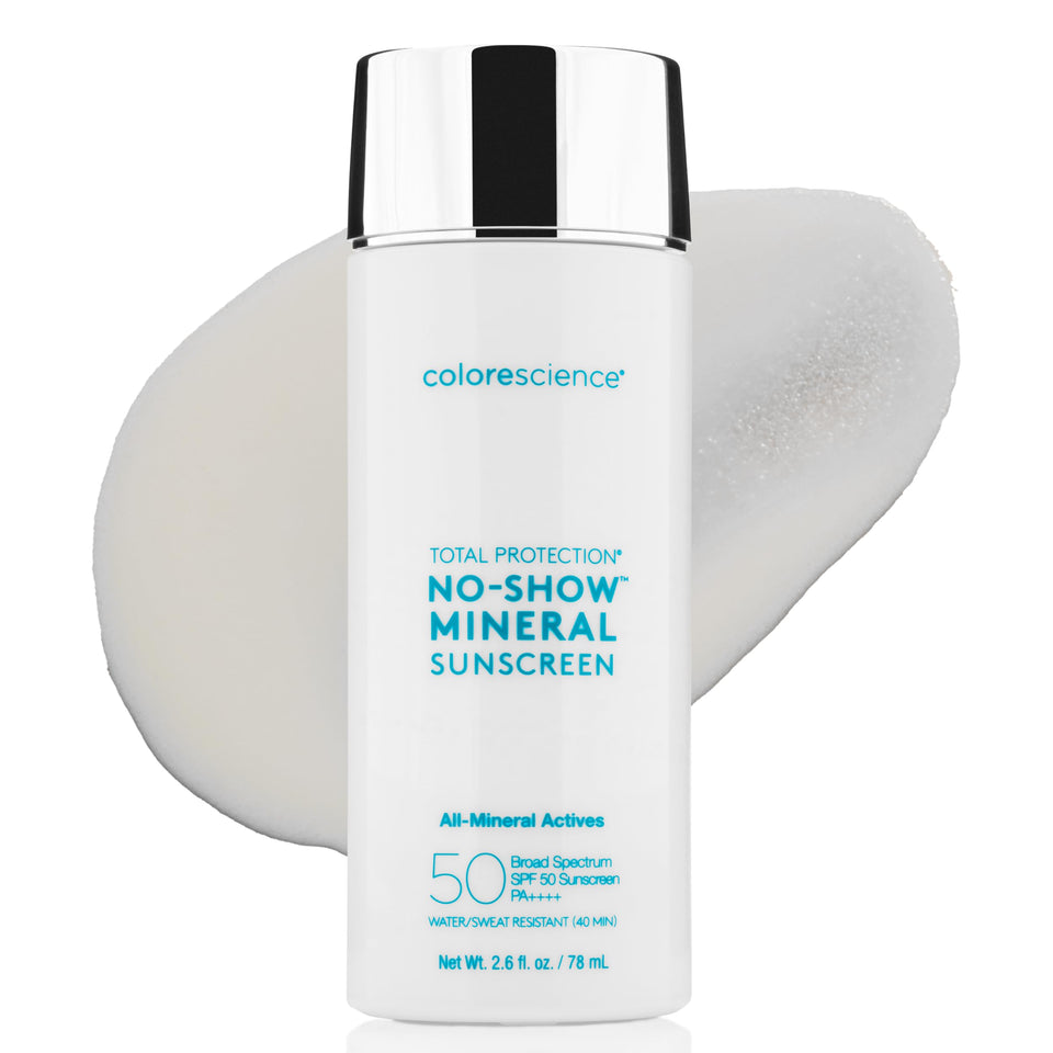 Colorescience front packaging showing SPF protection and benefits