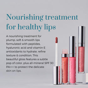 Colorescience open tube and wand detail, illustrates applicator precision and product consistency.