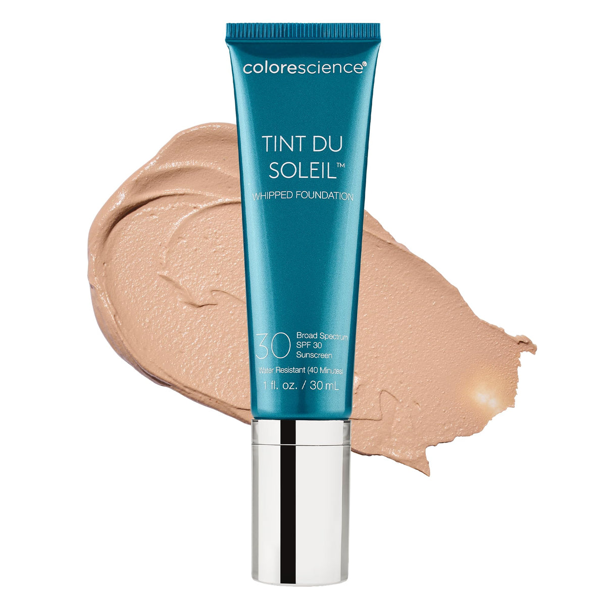 Colorescience front packaging showing product and SPF 30 protection benefit