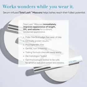 Colorescience product next to ruler showing size and travel-friendly benefit