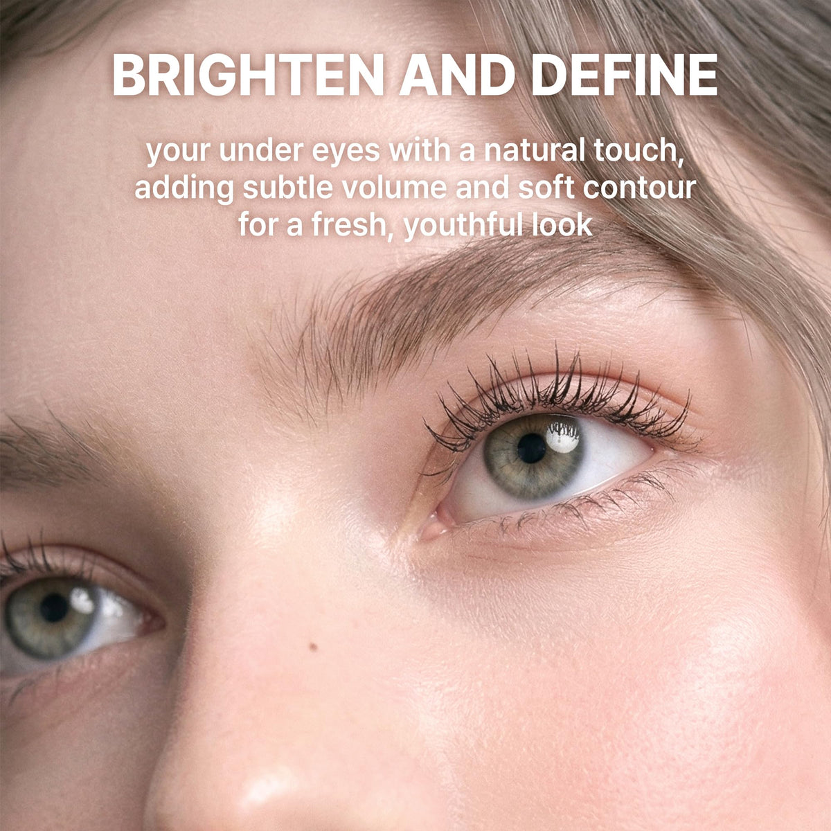 COLORGRAM highlighting cheek and nose on face to show subtle dimension benefit