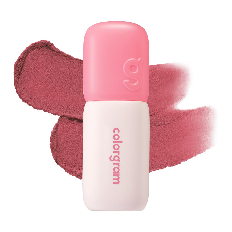 COLORGRAM Lucky Berry front tube shows compact packaging and matte finish benefit