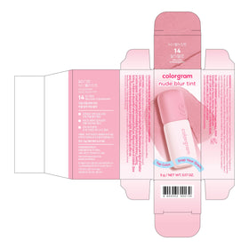 COLORGRAM flatlay with other makeup items showing styling and versatile use