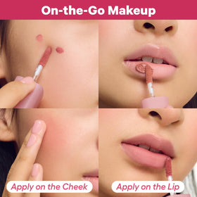 COLORGRAM texture swirl showing powdery matte finish and lightweight consistency