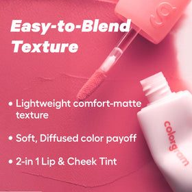 COLORGRAM applicator close-up illustrating precise tip for controlled application