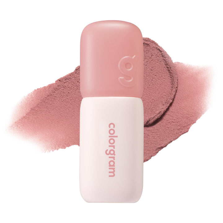 COLORGRAM tube front view showing compact travel-friendly design and clean finish