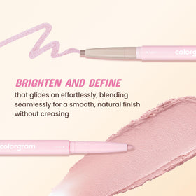 COLORGRAM application demo under-eye highlighting for natural volume