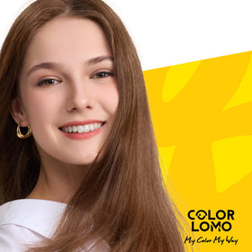 COLORLOMO paired with conditioner on counter showing complete color-care routine