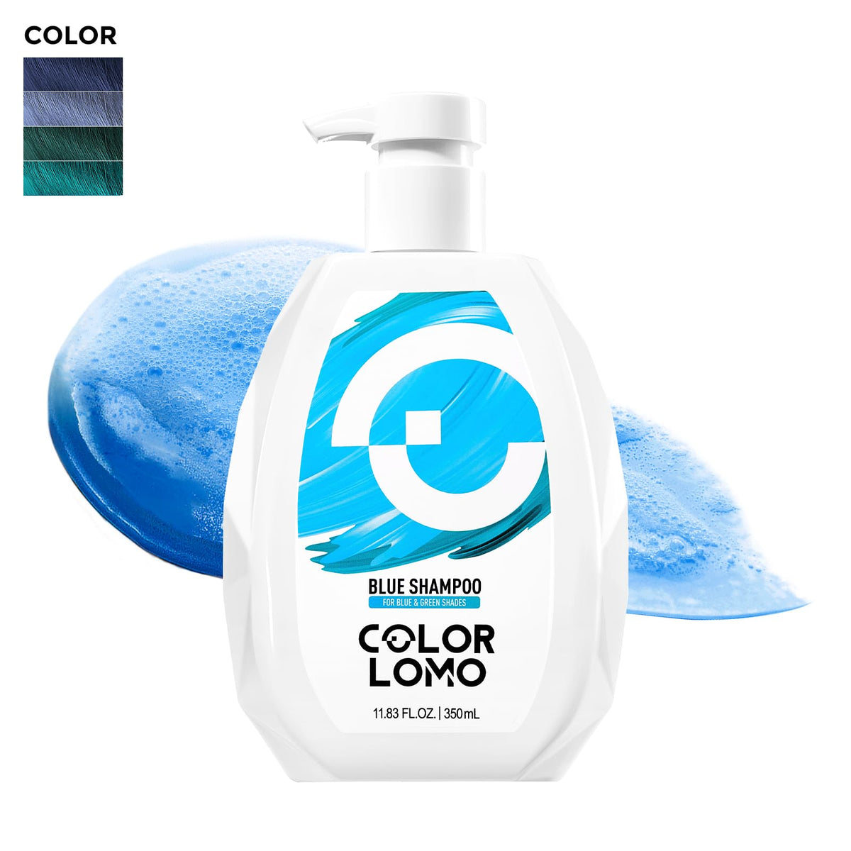 COLORLOMO lifestyle bathroom scene showing routine use and shine benefits