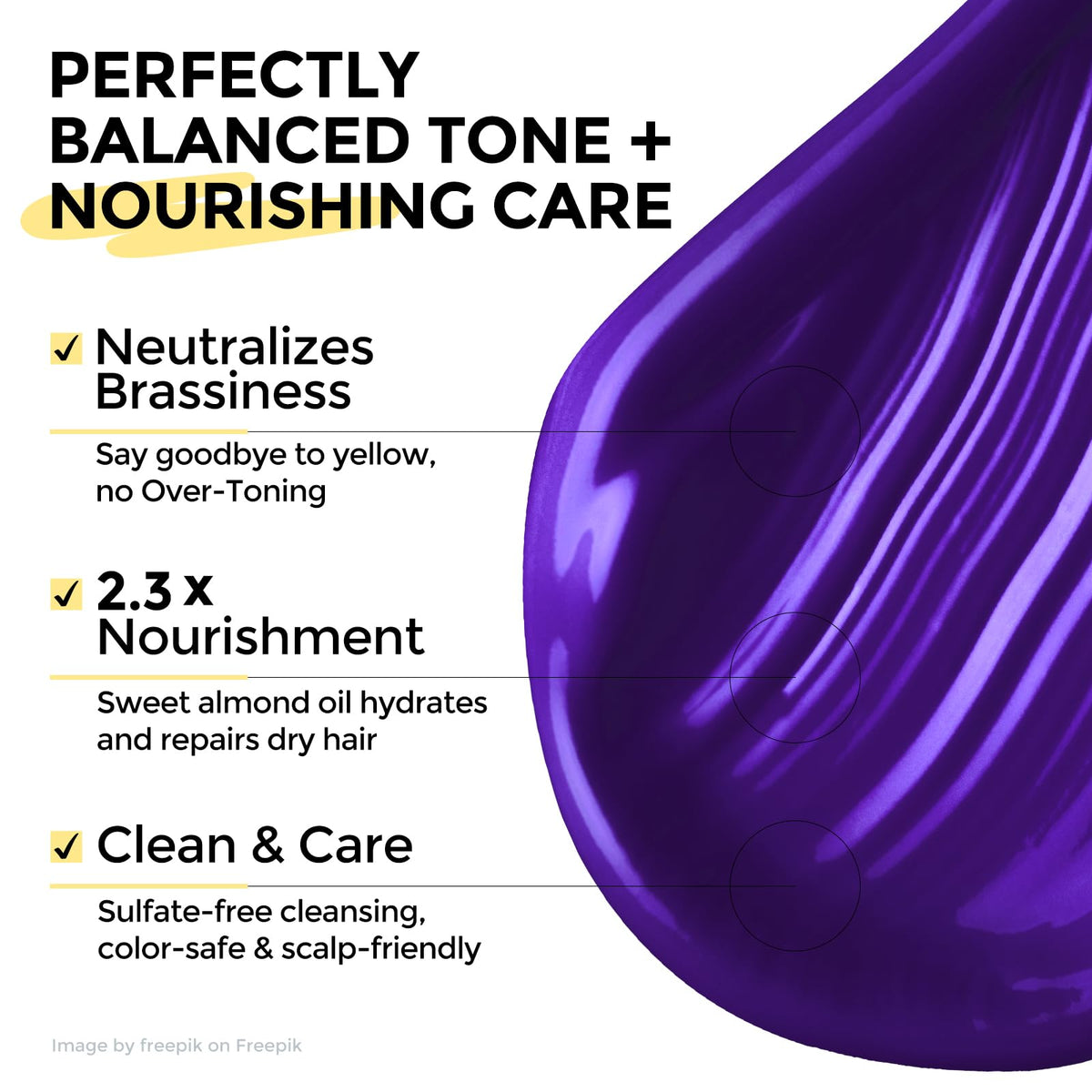 COLORLOMO shampoo foam texture demonstrating gentle lather and even toning