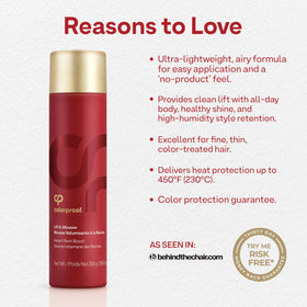 ColorProof being applied to damp hair at roots for targeted lift