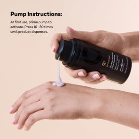 ColorProof tube beside a ruler showing compact 3.4 fl oz travel-friendly size