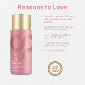ColorProof plush locks ingredient label close-up highlighting nourishing oils for protection